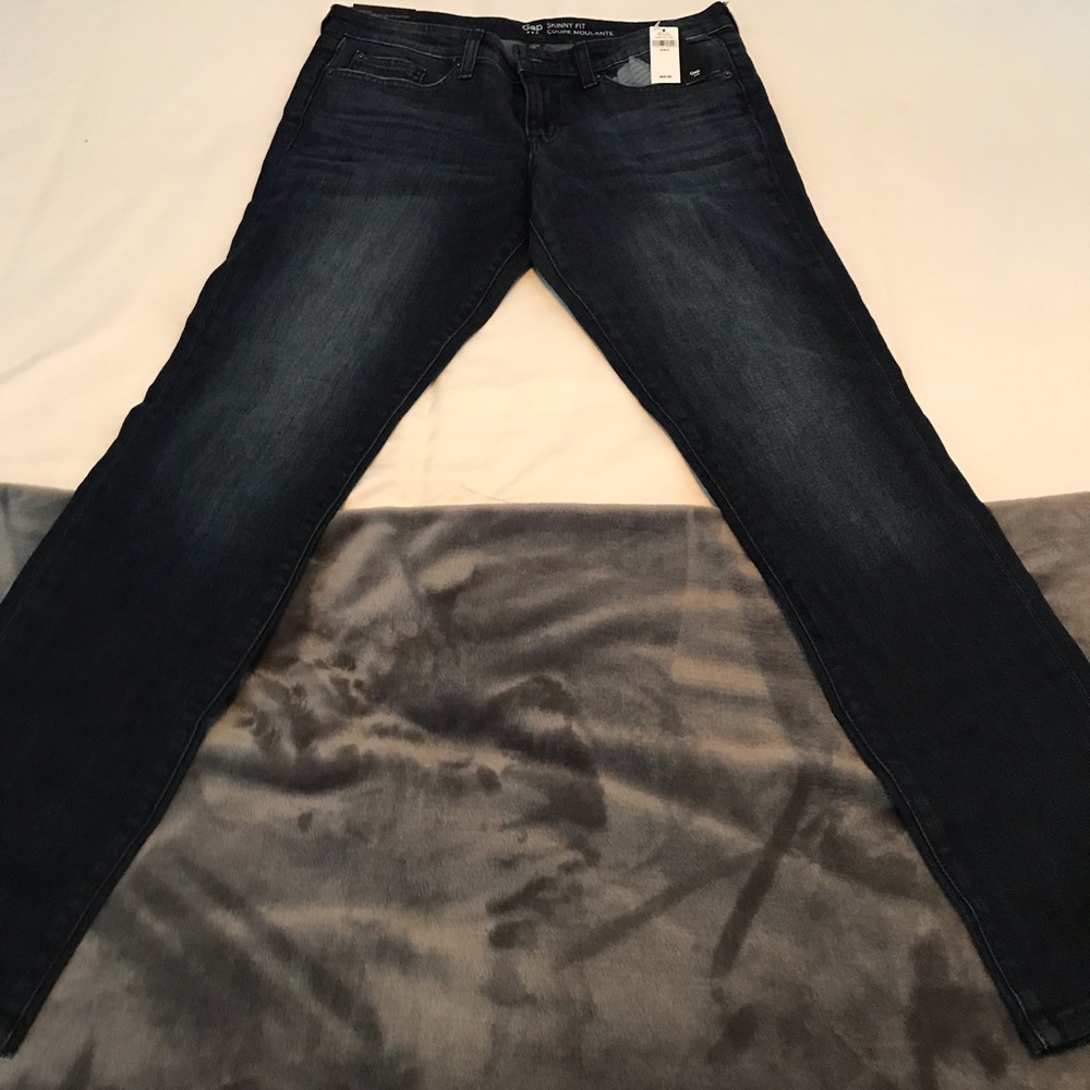 GAP skinny fit dark denim jeans size 8/29 R
